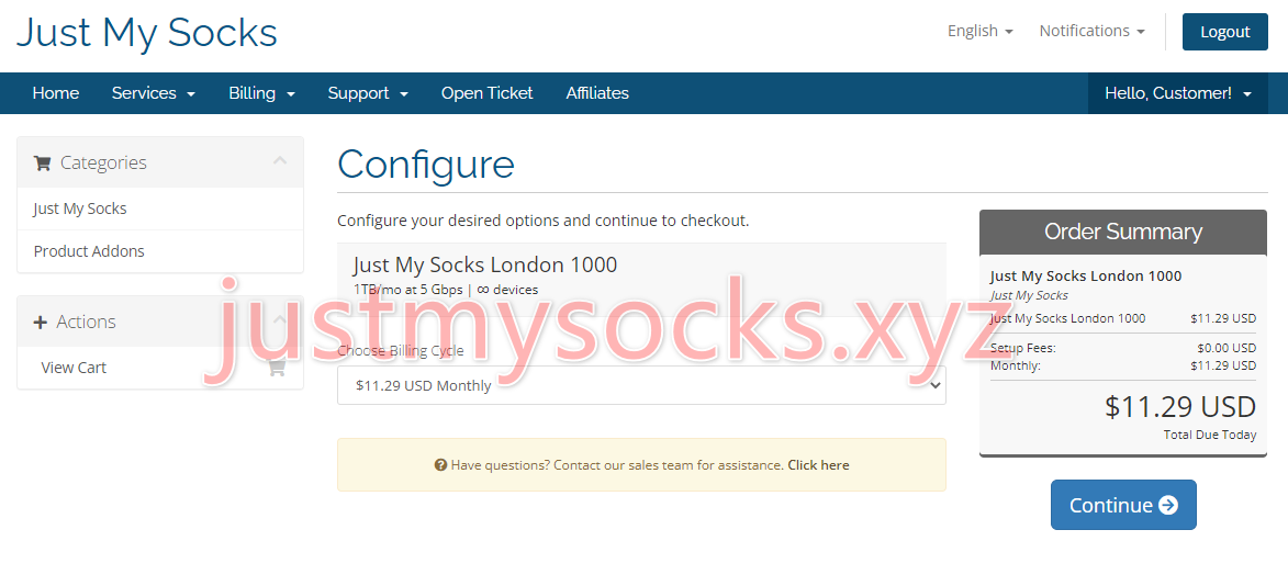 Just My Socks